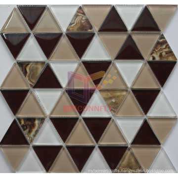 Triangle Crystal Mosaic New Fashion Glass Mosaic (CFC647)